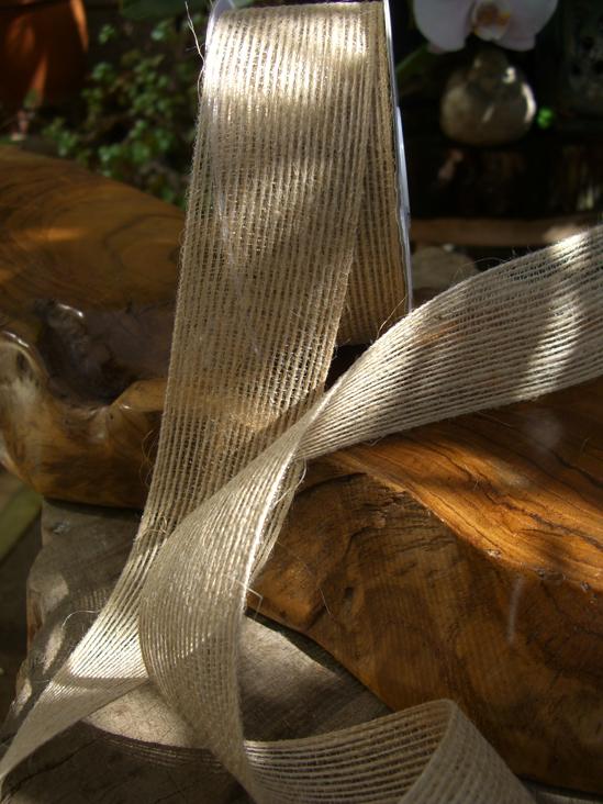 Waterproof Leaf Ribbon Variegated Aspidistra, 4-1/4-Inch, 50 Yards,  Green/Ivory