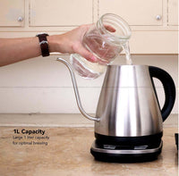 Electric Gooseneck Kettle with Variable Temperature Control