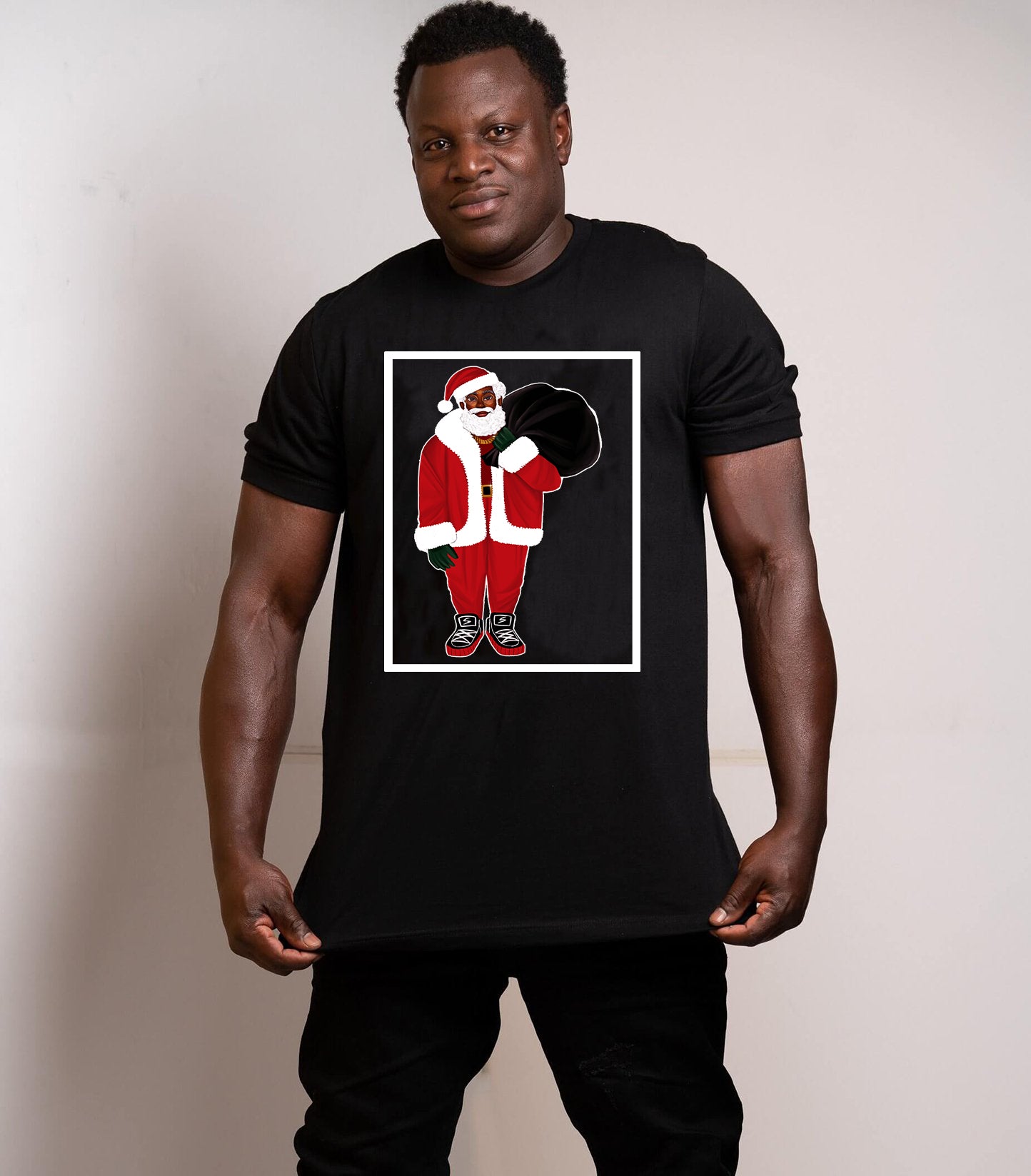 mAh Melanin Ken, The Black Santa - Remix Gift Wrap, Size: 1