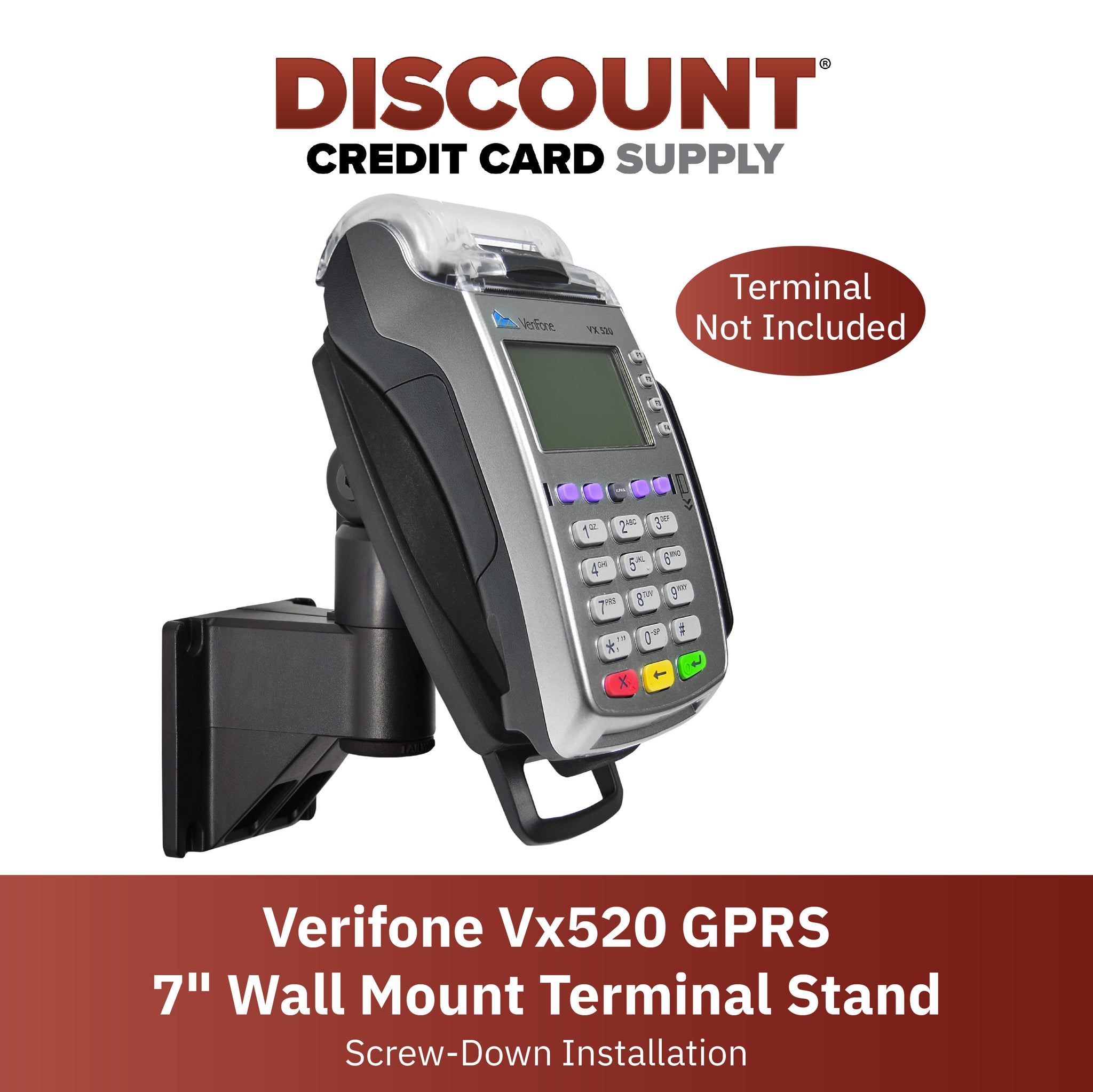Wall Mount fits Verifone VX820 VX805 Pinpad Wall Mount 