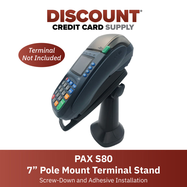 Pax S80 EMV CTLS Credit Card Terminal and New PAX SP20 PIN Pad