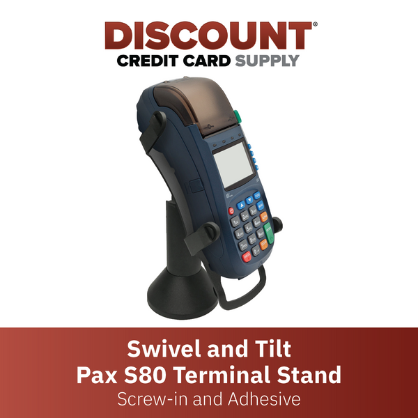 Pax S80 EMV CTLS Credit Card Terminal and New PAX SP20 PIN Pad