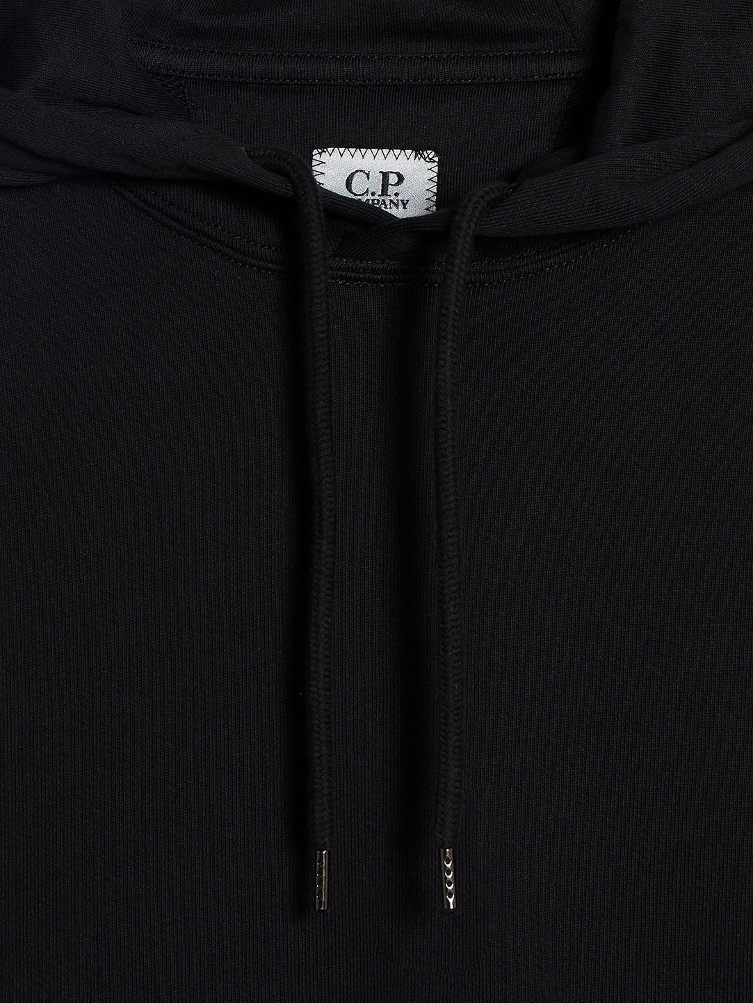 cp company lens sweatshirt black