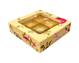 9 Chocolate Box- 5.5x5.5x1.5 inch (Pack of 10)