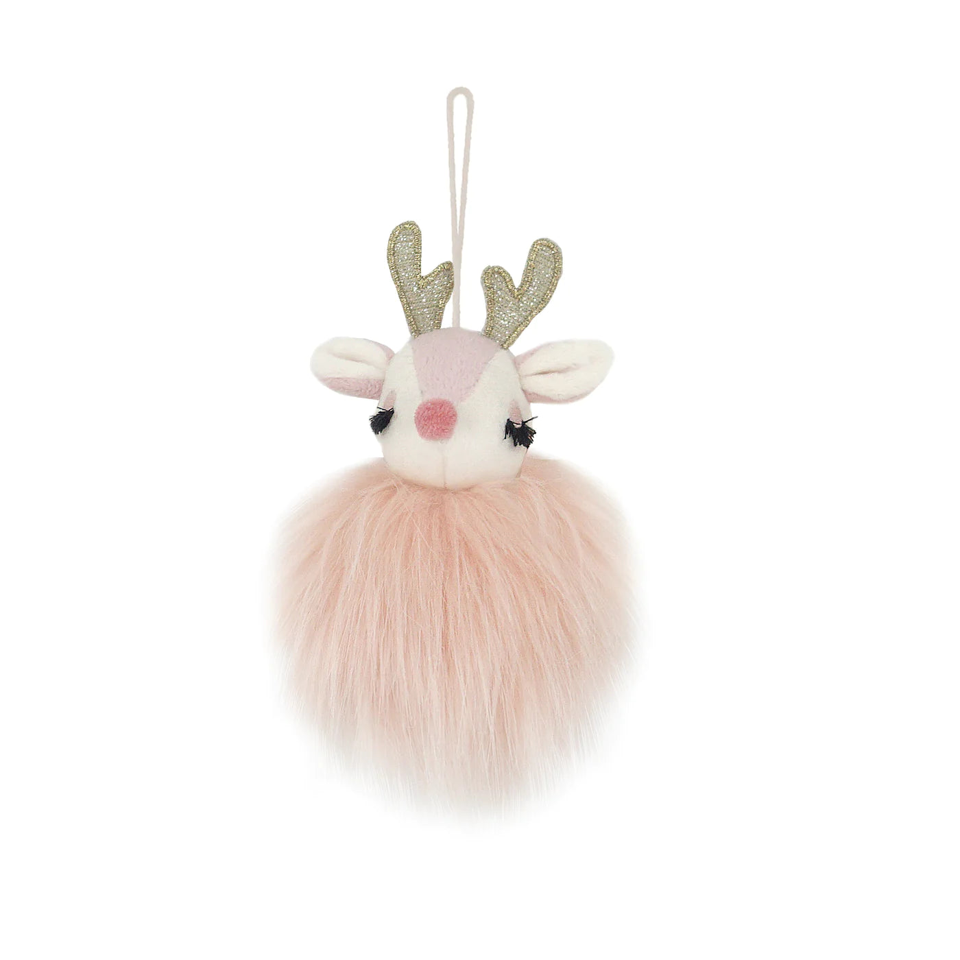 Reindeer Ornament- Pink