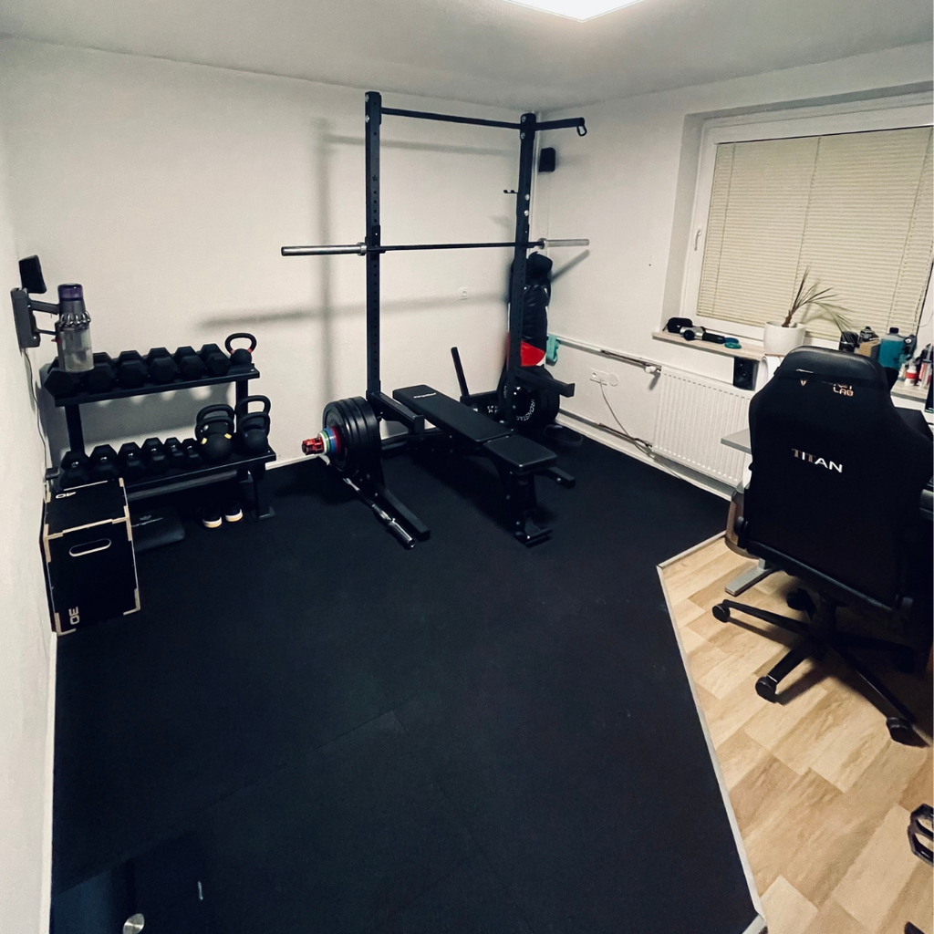 Gym in a home office