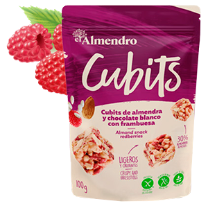 White Chocolate and Red Berries El Almendro Cubits