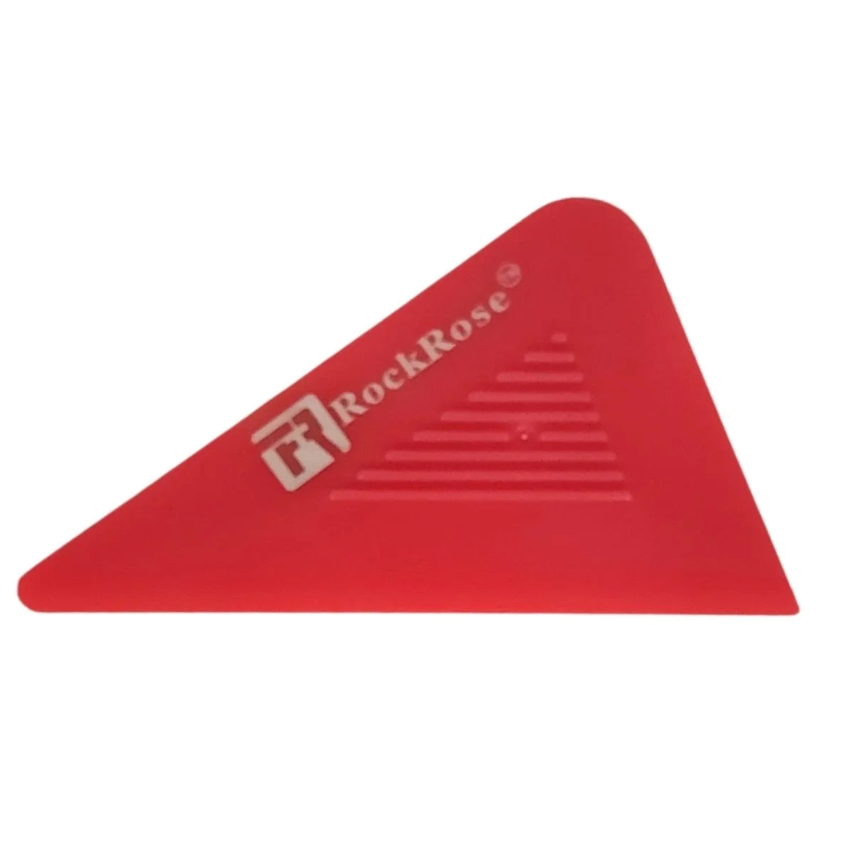 Tri-Edge Red Corner Card – Hard Edge Squeegee Tool for Window Tint, Vinyl & PPF