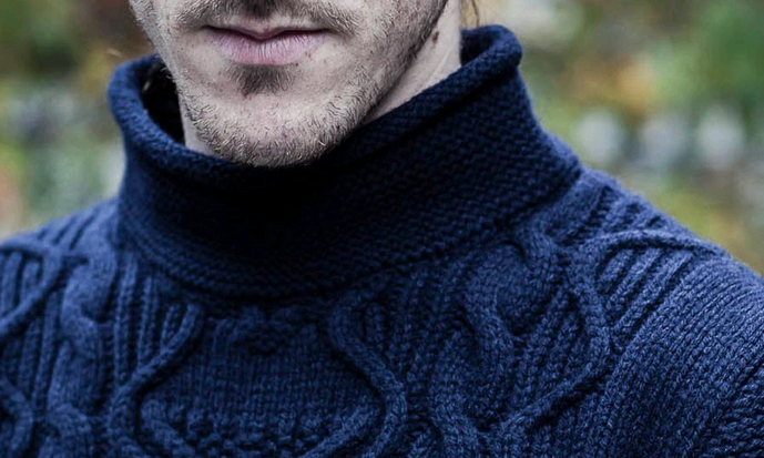 mens irish sweater