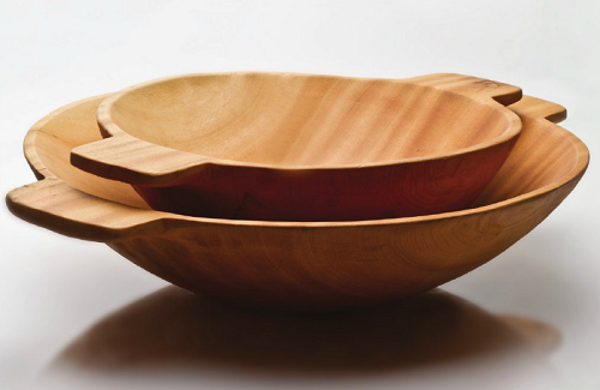 decorative wooden bowls