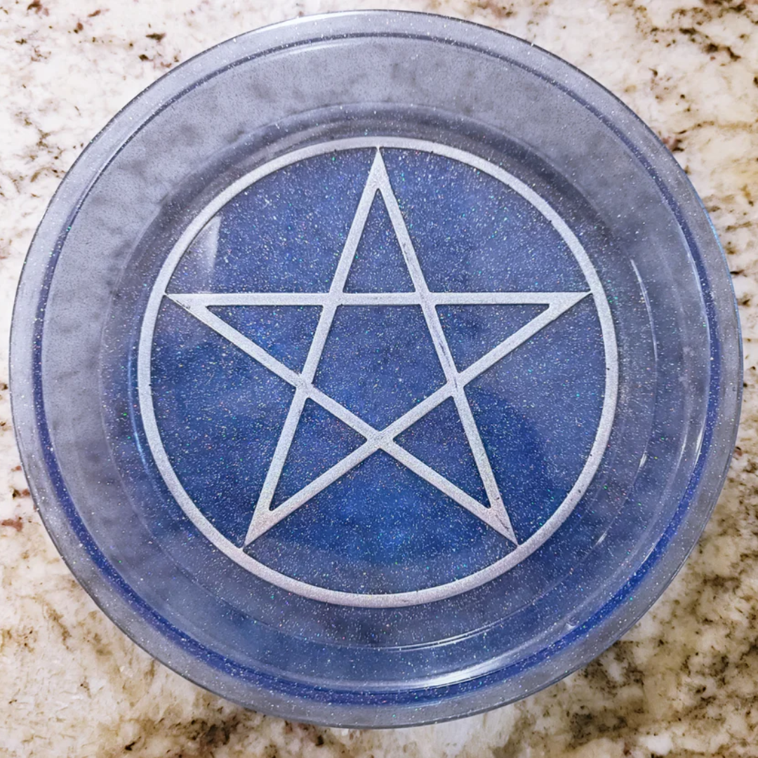 Circle Pentacle Tray