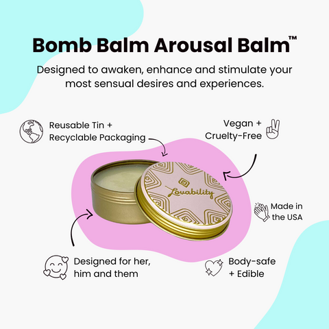 Bomb Balm Arousal Balm by Lovability