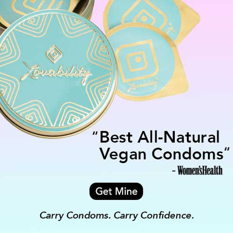 "Best all-natural vegan condoms" - Women's Health