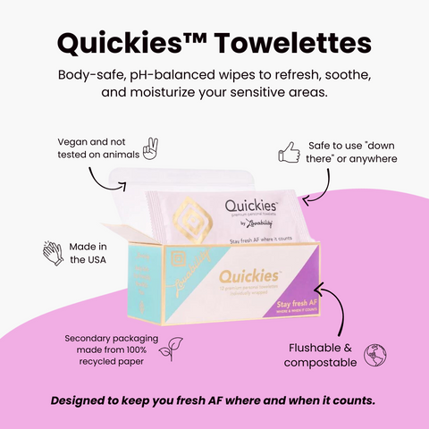 Quickies Towelettes by Lovability
