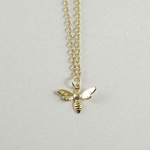 gold bee anklet