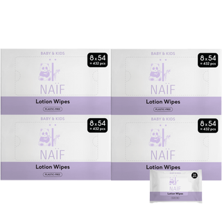 Picture of Plastic Free Lotion Wipes for Baby & Kids 32 pack