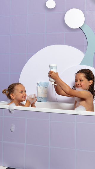 Picture of Relaxing Bath Foam Bottle and Refill for Baby & Kids