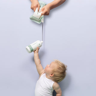 Picture of Pflegendes Shampoo in Pumpenspender & Nachfüllpack für Baby & Kind 