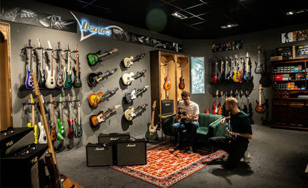 Electric guitar department