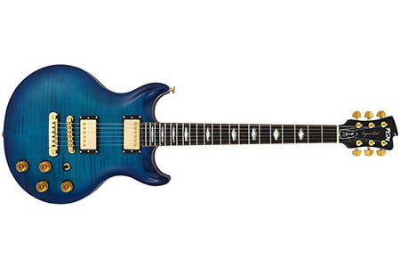 FGN Rise elektrische gitaar blauw