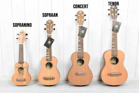 ukulele sizes