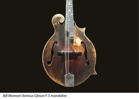 Bill Monroe's famous Gibson F-5 mandoline