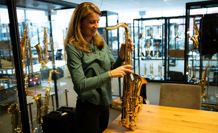 saxofoon afdeling