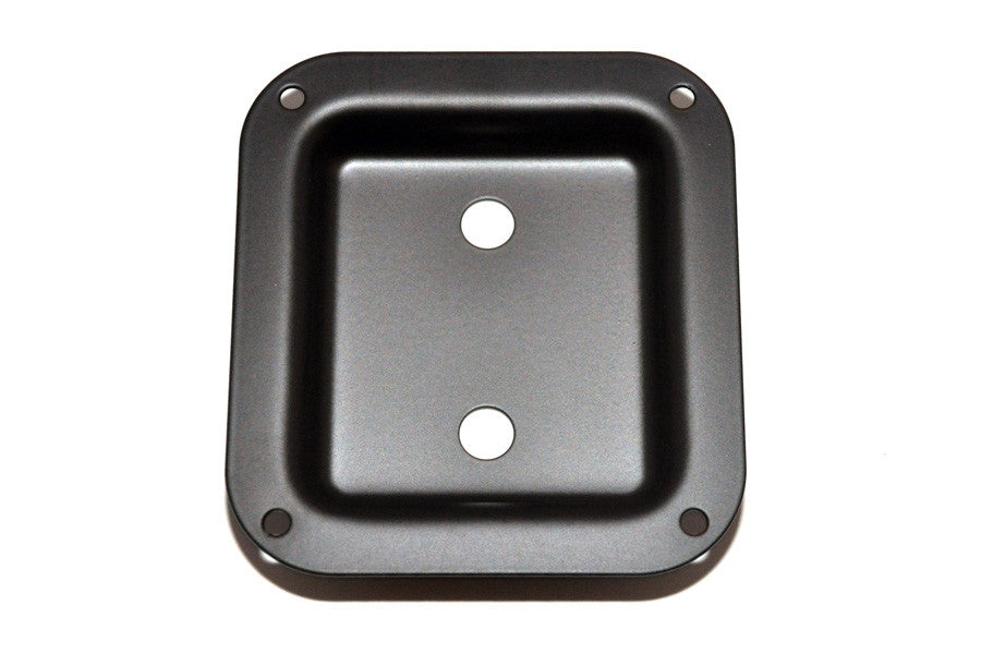 Jackplate For Speaker Cabinet Recessed For 2 Jacks Metal