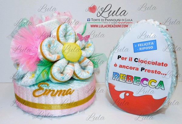 torte di pannolini pampers lula creazioni belle idea regalo nascita battesimo baby shower maschio femmina particolare utile spedizioni italia milano roma napoli castello topolino principe mongolfiera peluche paperino minnie lampada re leone simba