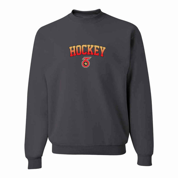 Ombre Toronto Six Hockey Crewneck Sweatshirt