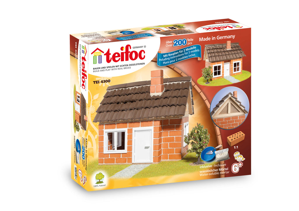 Real Bricks Building Sets by Teifoc - House with BBQ – LittleShop