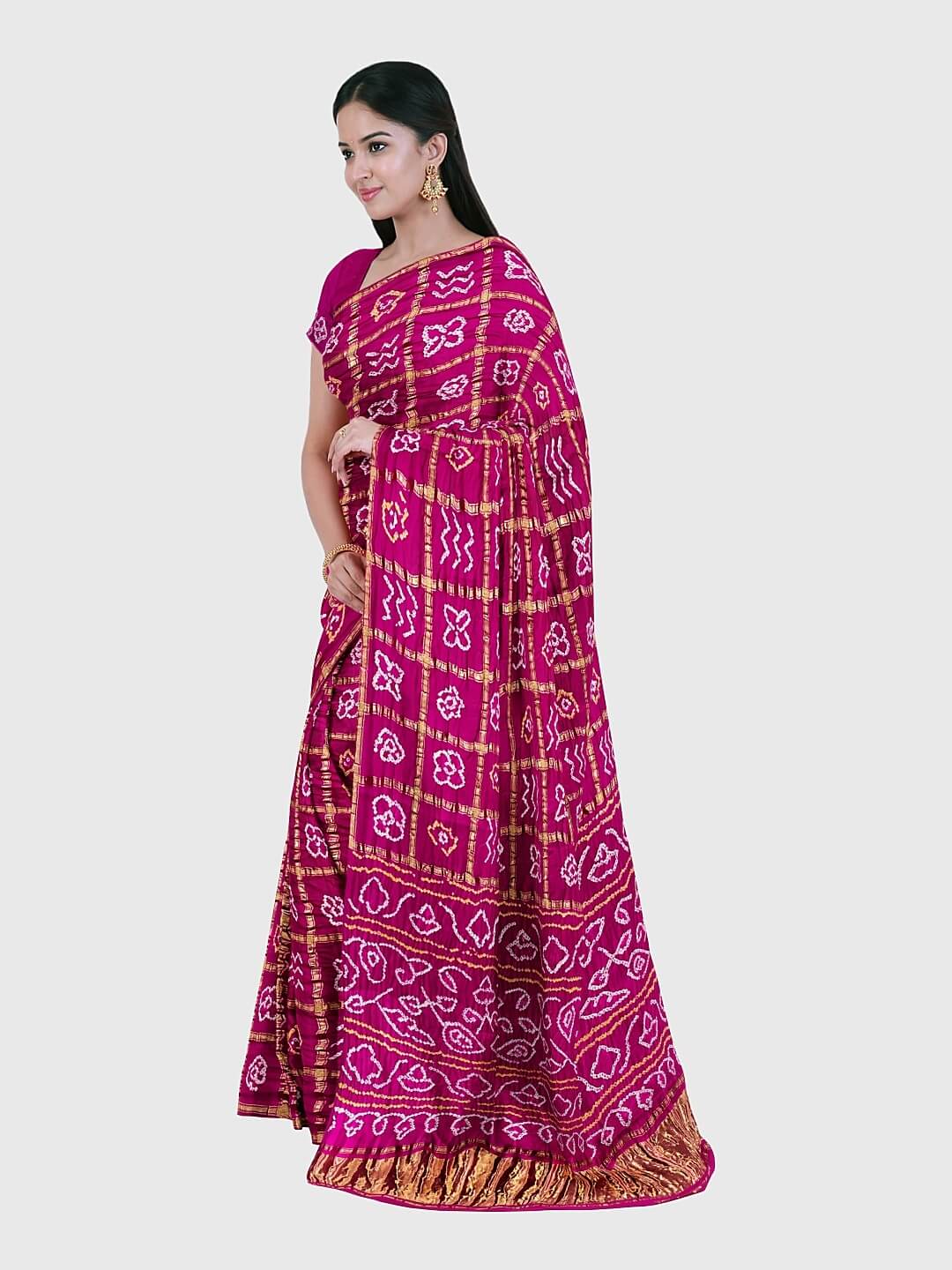 Mehendi Gharchola Saree Pure Gaji Silk Bandhani – Gharchola- Bandhani -  Bandhej - Ajrak