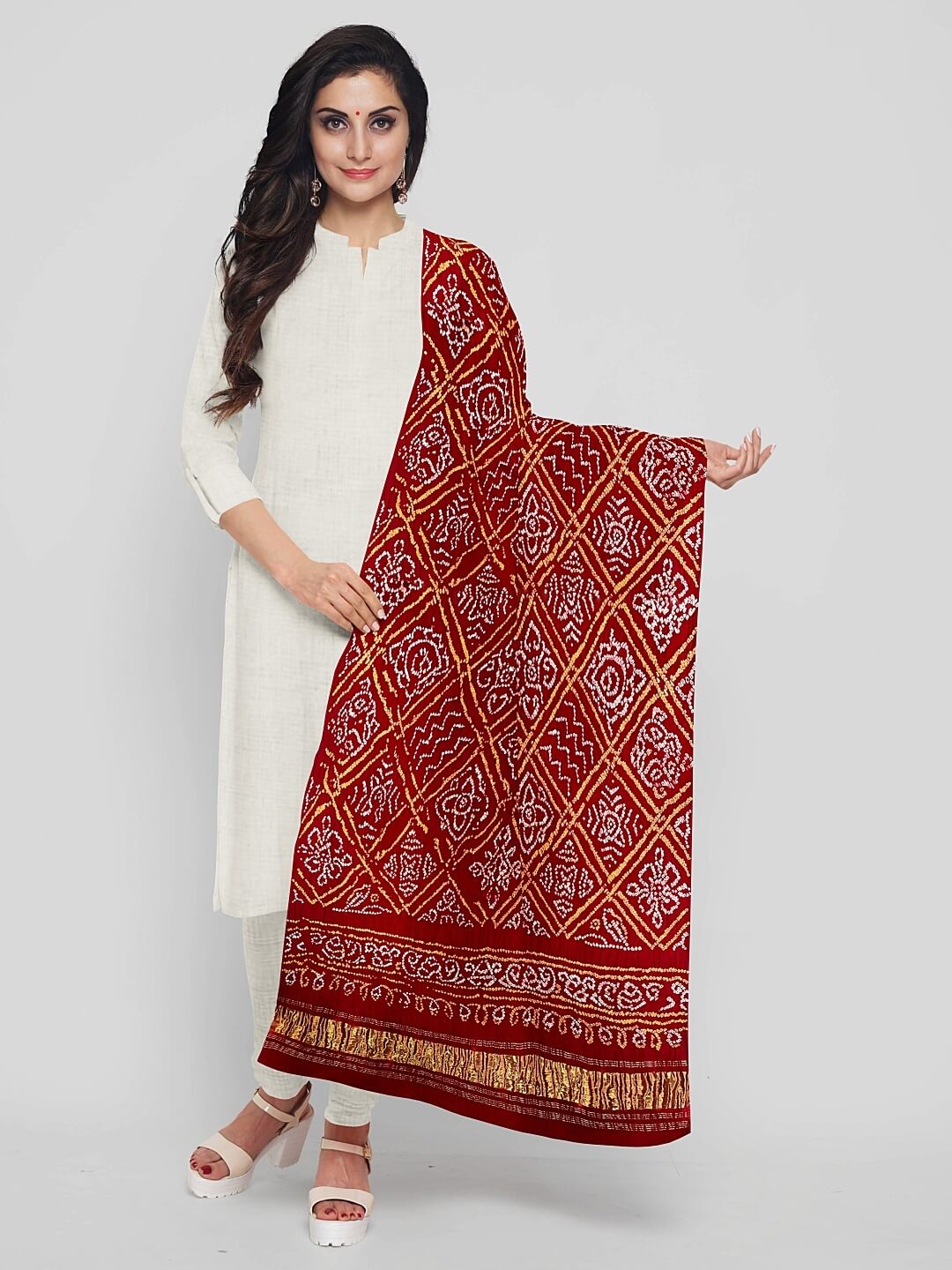 bandhani dupatta