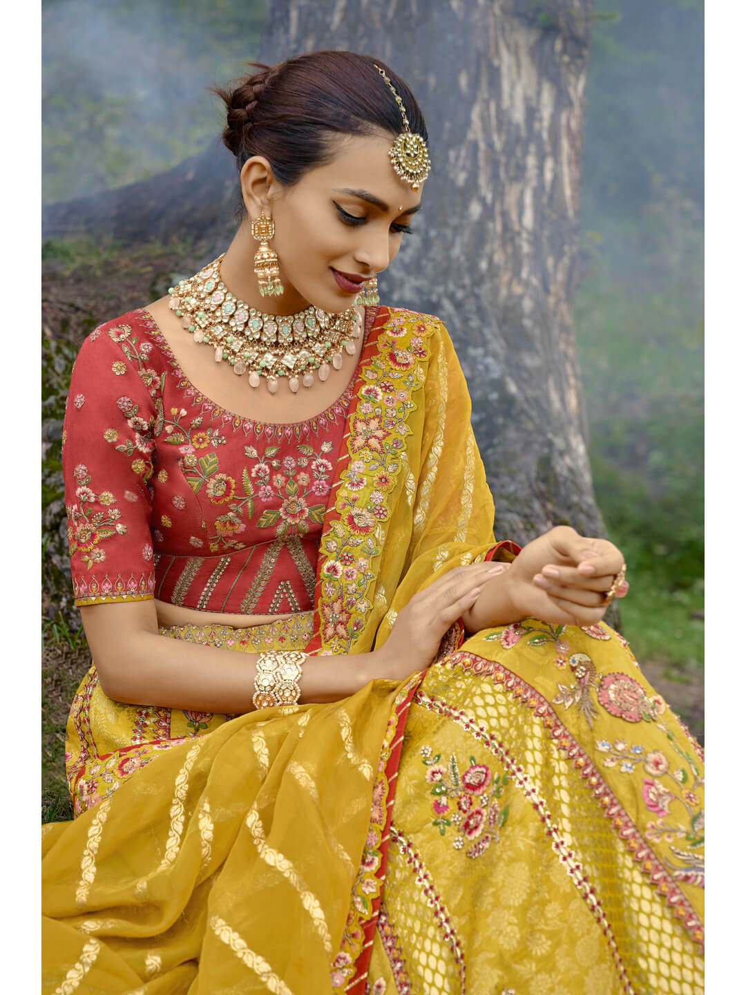 Ravishing Yellow Colour Lehenga Choli... - Fashion Ka Fatka | Facebook