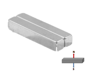 Neodymium Block Magnet 38.1x6.35x6.35mm N52