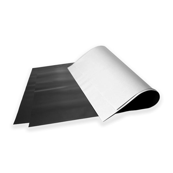 Matte White Vinyl Magnetic Sheet 0,3mm x 1m x 20m Roll - Flexible Magnets