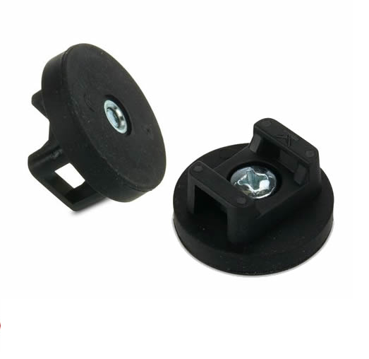 16mm x 6mm x 6mm Blocks - Magnetic TRIPLE Jewelry Clasps - Black -  Neodymium Magnet