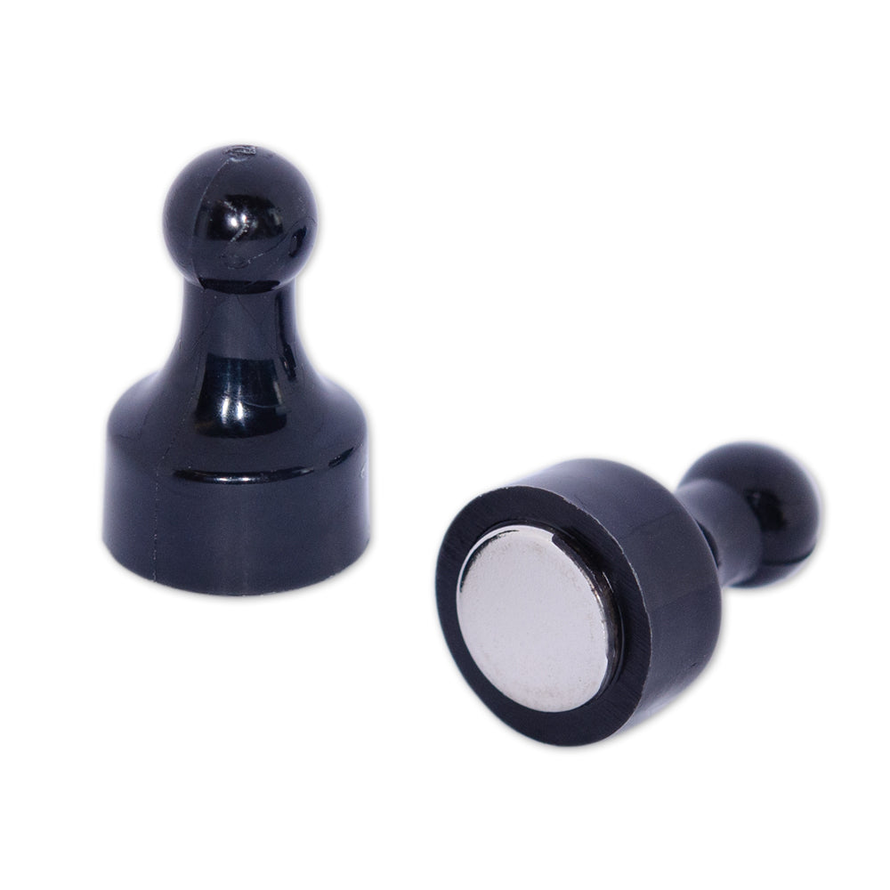 Black Magnetic Keloid Earrings 8mm 10mm 12mm 15mm 19mm 25mm