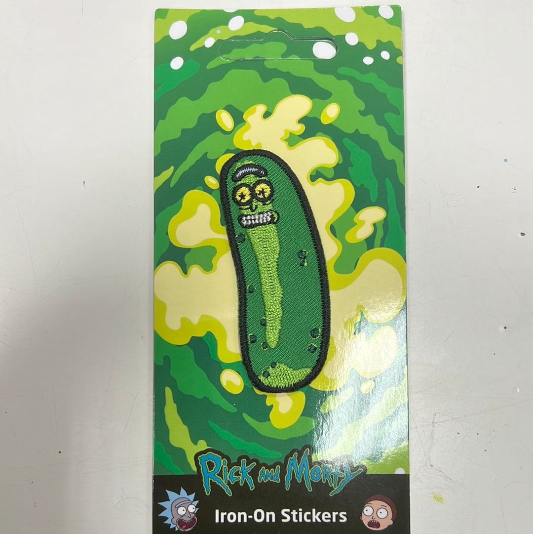 RICK AND MORTY (PICKLE RICK) EMBROIDERY (IRON ON) STICKER – Castle ...