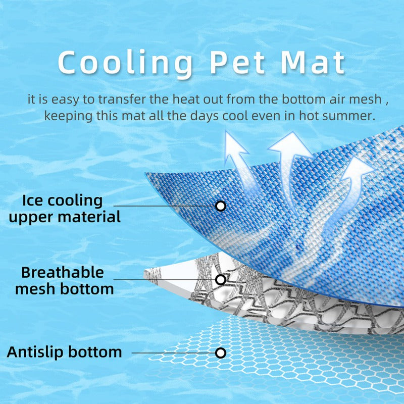 Breathable Summer Cooling Dog Mat