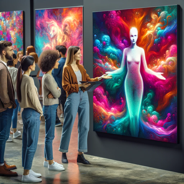 Ai Art exhibition by Pixel Gallery