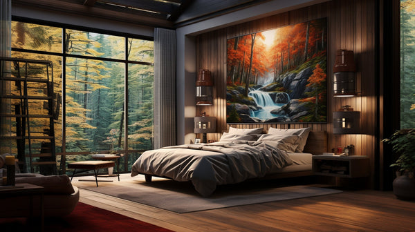 Ai Art interior design bedroom