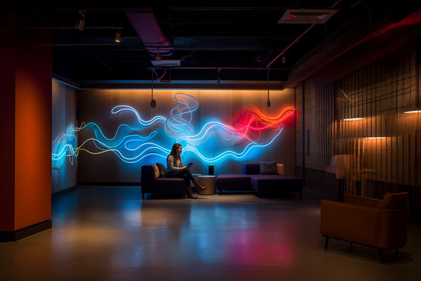 Ai Art Office design by Pixel Gallery