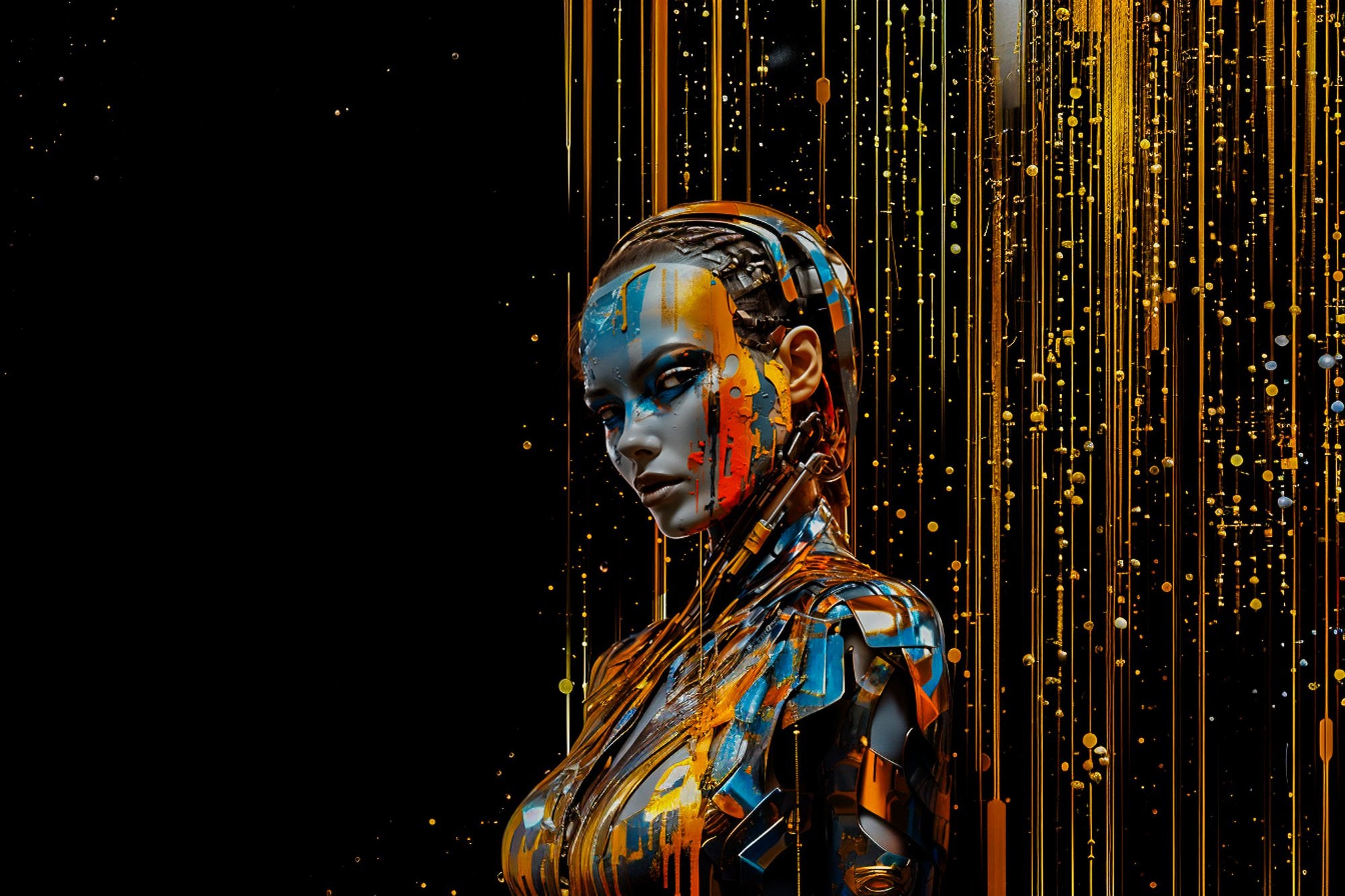 Ai Art generated image of a woman by Pixel Gallery