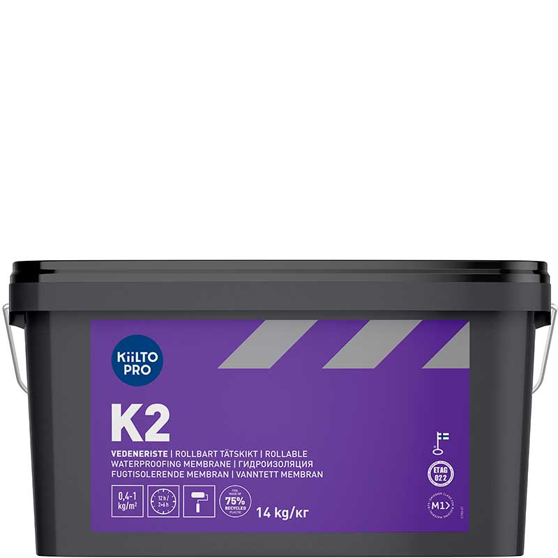  K2 – Rollbart tätskikt för badrum