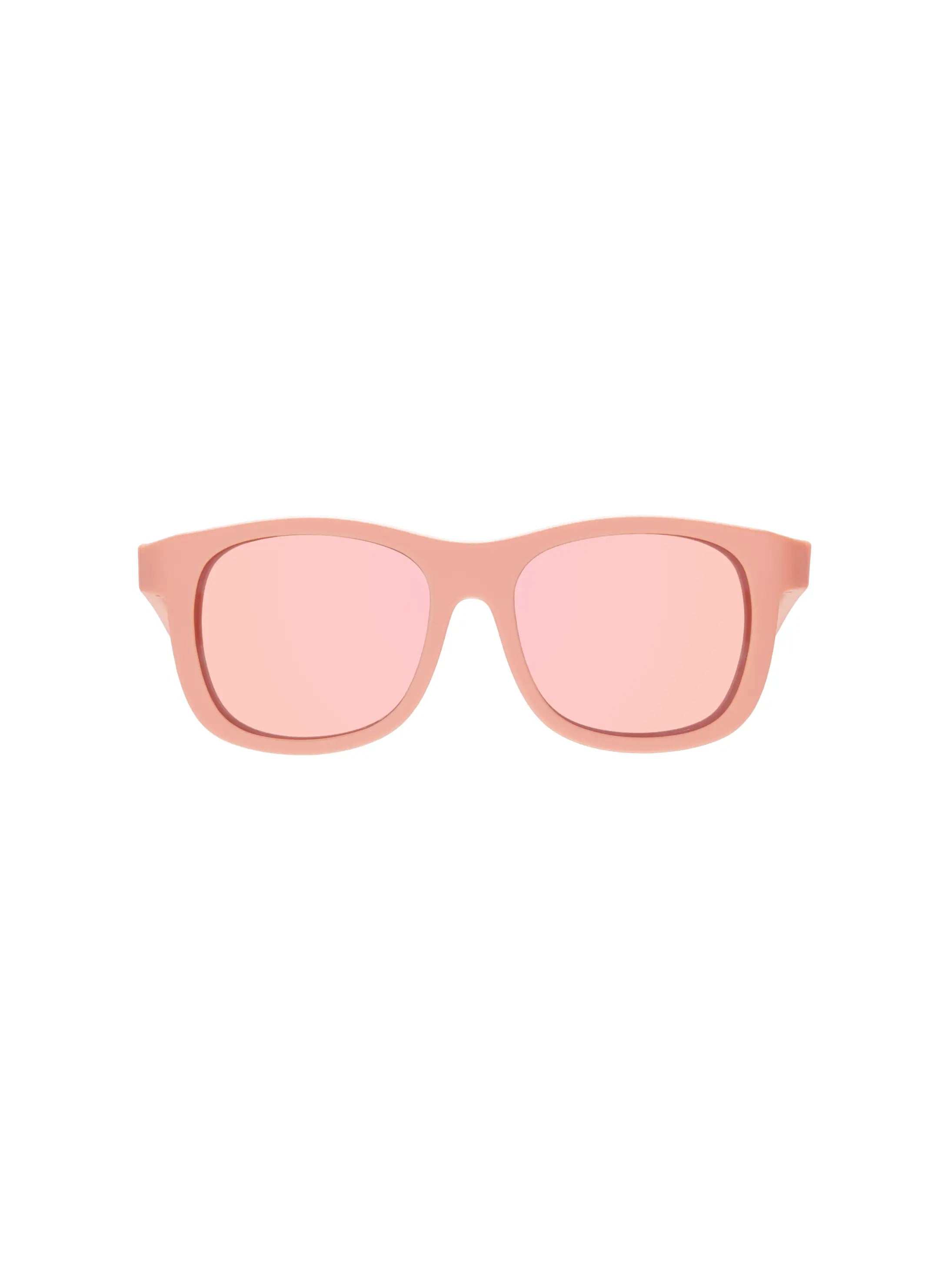 Polarized Navigator: Perfectly Papaya | Peach Mirrored Lens