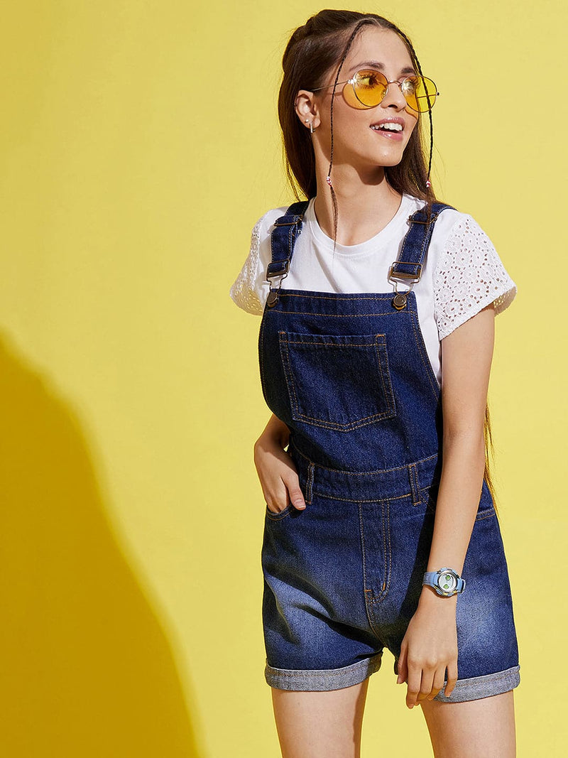 Buy WintCO Women Jeans Overall Sexy Jumpsuit Sleeveless Pocket One Piece Denim  Dungaree Playsuit Online at desertcartINDIA