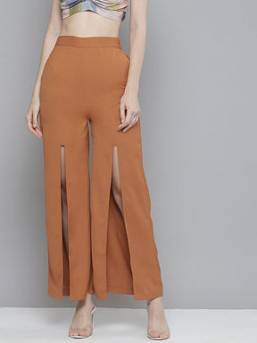 Buy Forever 21 Peach Regular Fit Pants for Women Online  Tata CLiQ