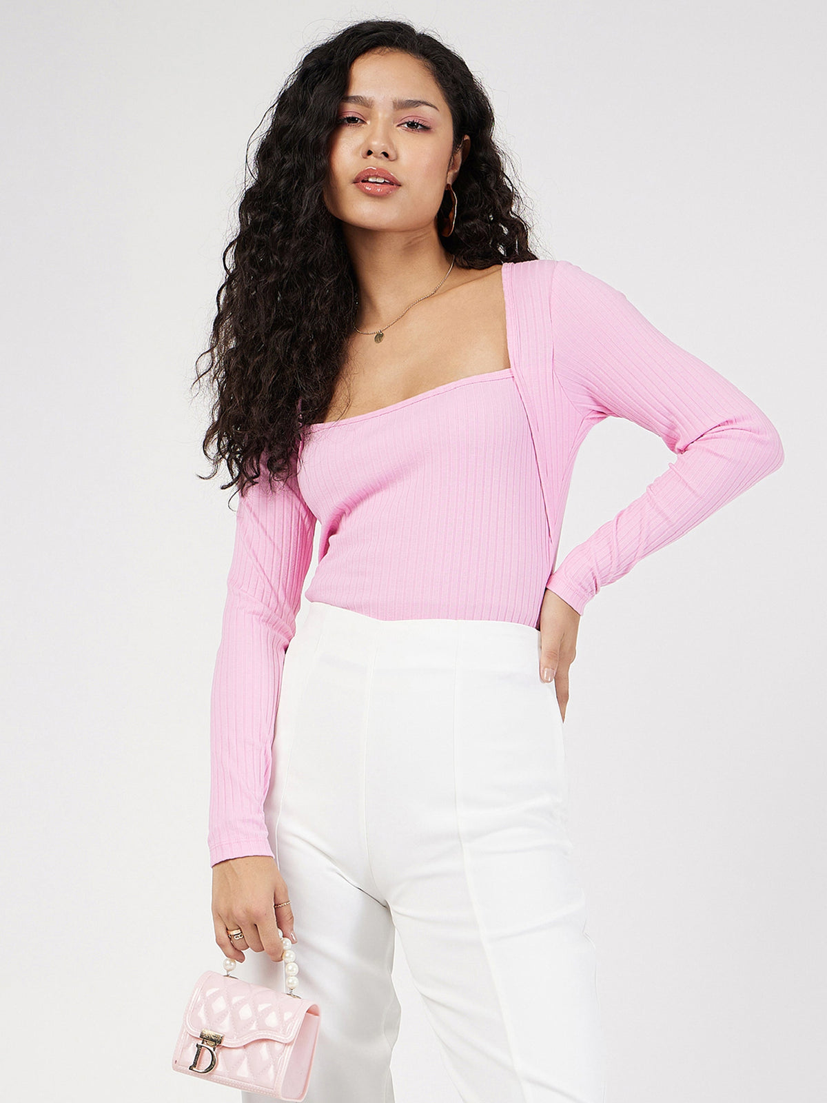 Buy Women Dusty Pink Lace Halter Neck Crop Top Online at Sassafras