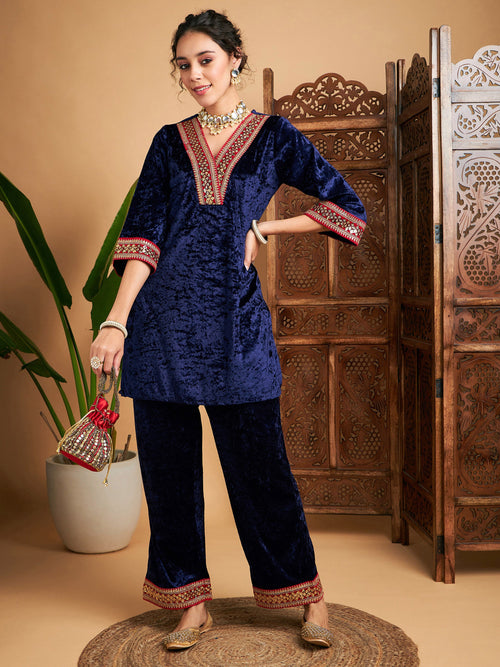 Buy online Printed Short Kurta Palazzo Set from ethnic wear for Women by  Juniper for ₹630 at 86% off | 2024 Limeroad.com